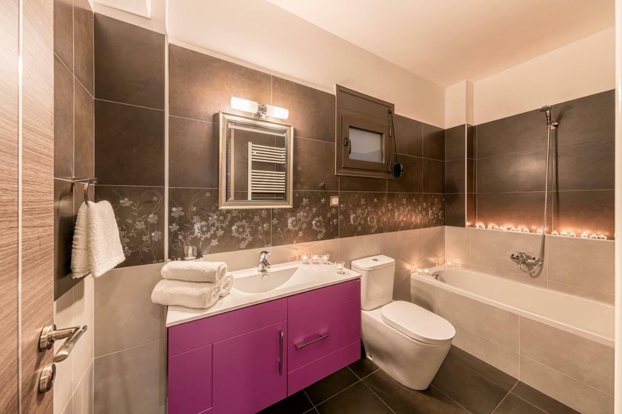 Sunflower Villa Plakias Bagian luar foto